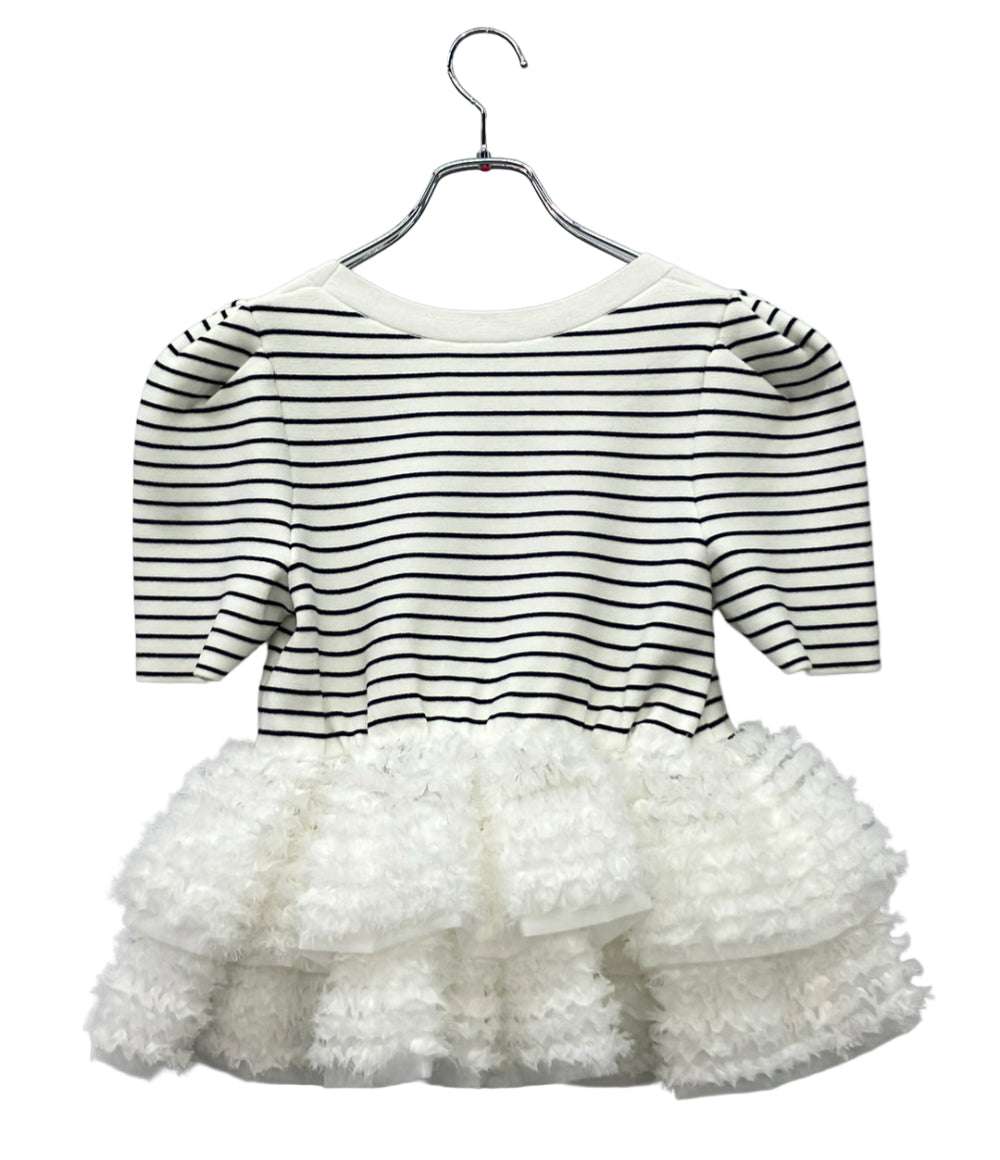 美品 snidel Chacott ペプラムニットプルオーバー SWNT261109 レディース SIZE F (M) スナイデル チャコット
