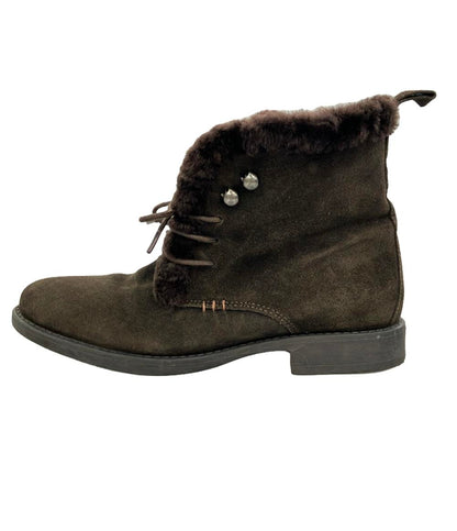 ショートブーツ レディース SIZE 38 (L) NAVYBOOT