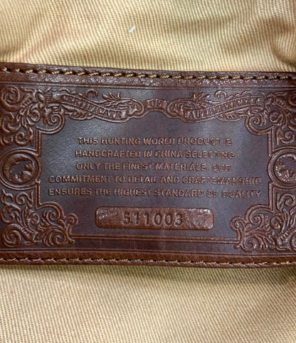 ハンティングワールド トートバッグ キャンバス レディース HUNTING WORLD