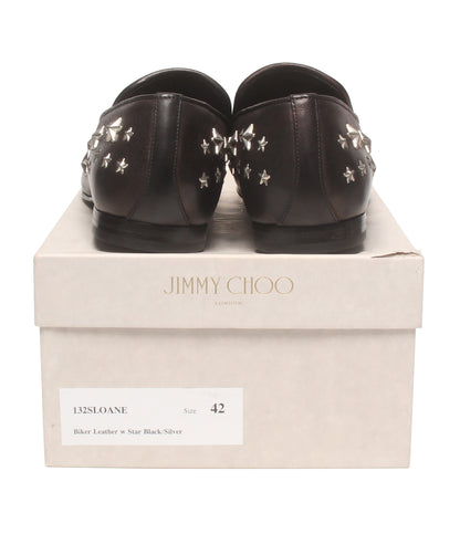 美品 Jimmy Choo レザースリッポン スタッズ メンズ SIZE 42 ジミーチュウ