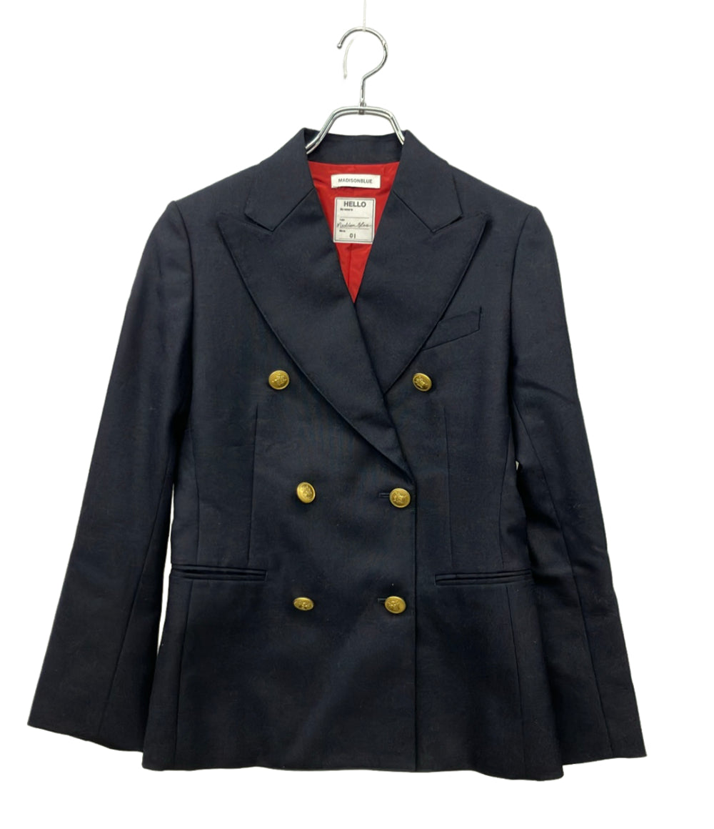 MADISONBLUE テーラードジャケット ダブルボタン レディース SIZE 1 (S) マディソンブルー