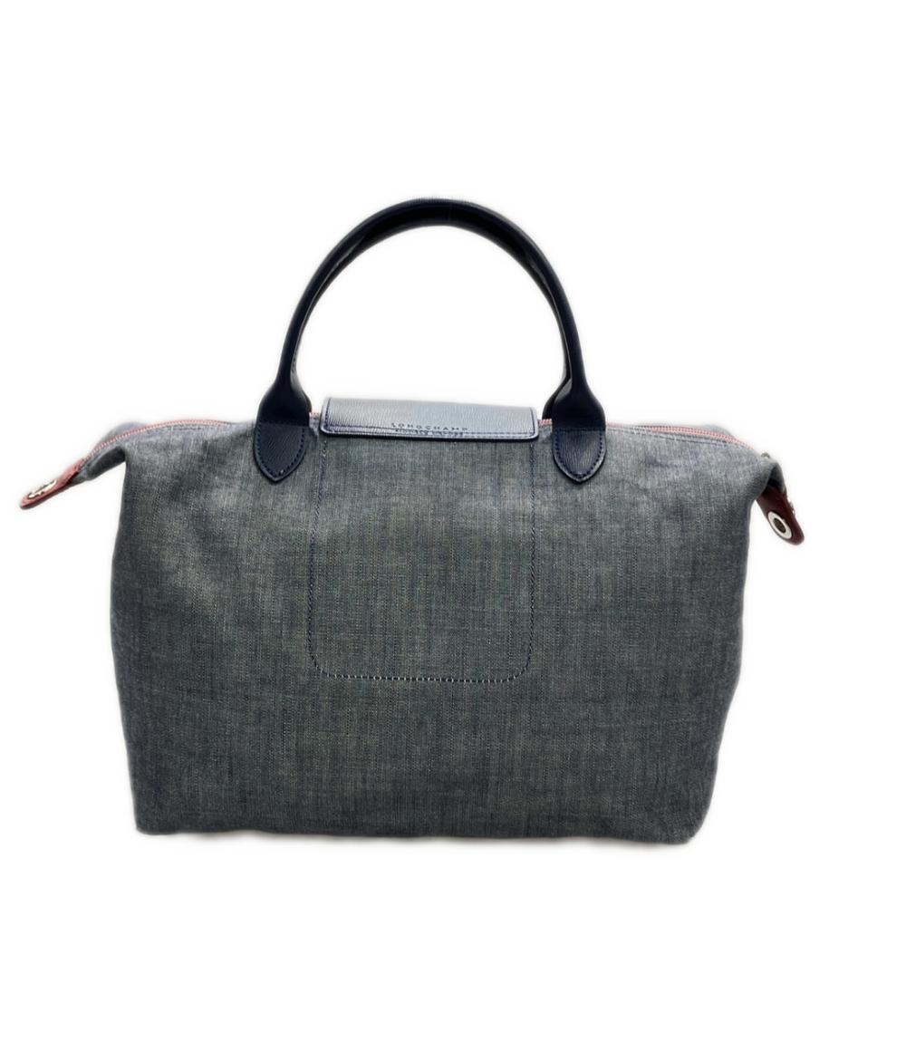 Longchamp ハンドバッグ ショルダーバッグ 2WAY 斜め掛け デニム レディース ロンシャン