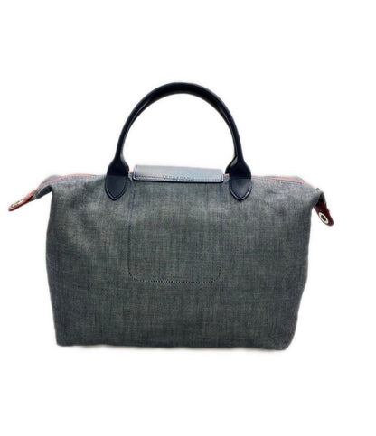 Longchamp ハンドバッグ ショルダーバッグ 2WAY 斜め掛け デニム レディース ロンシャン