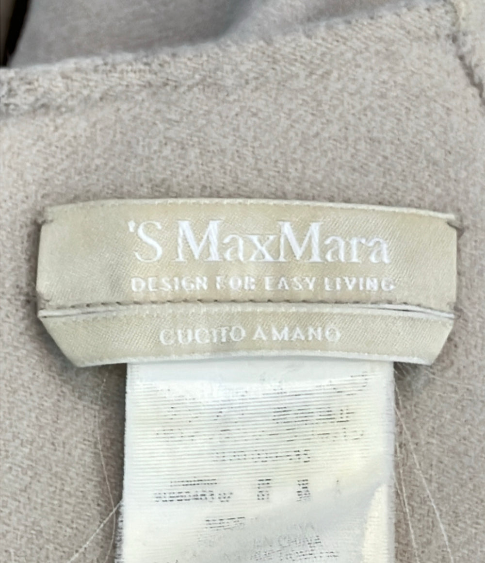 S'MAX MARA 長袖 ワンピース レディース SIZE 38 エス マックスマーラ