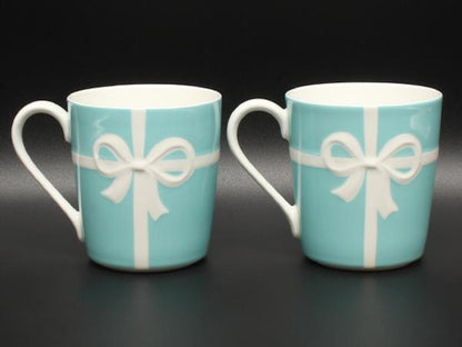 TIFFANY&Co. マグカップ 2点セット ペア ブルーボックス ティファニー