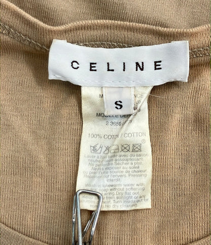 CELINE 半袖 マカダム スタッズ Tシャツ レディース SIZE S セリーヌ