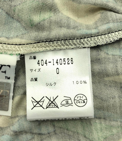 ダイアンフォンファステンバーグ 総柄 長袖ワンピース レディース SIZE 0 (XS) DIANE VON FURSTENBERG