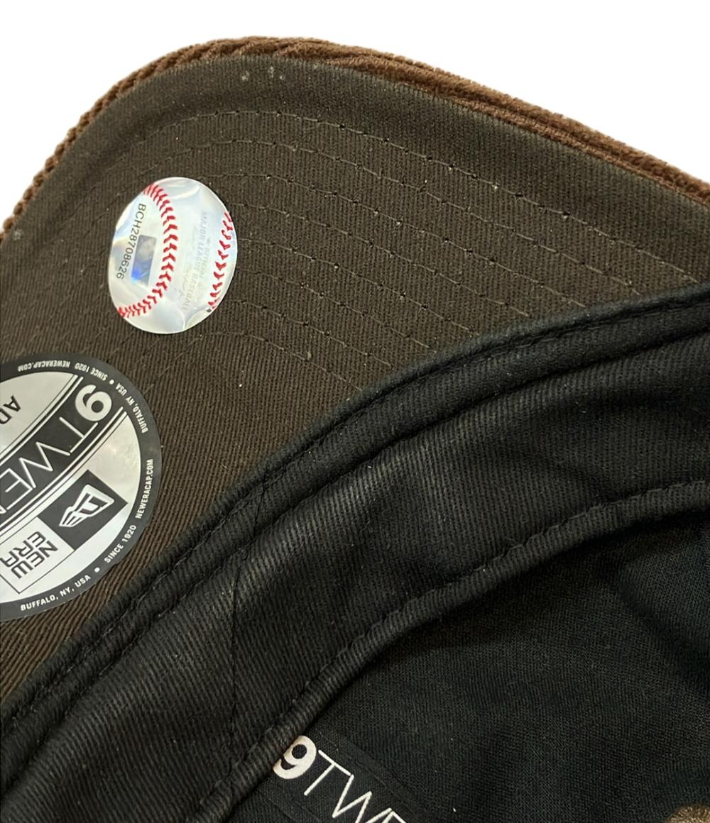 美品 ニューエラ アジャスターキャップ コーデュロイ メンズ NEW ERA