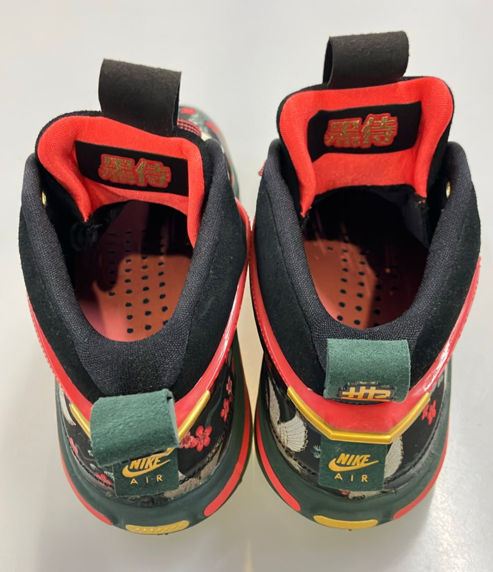 NIKE ハイカットスニーカー × 八村塁 鶴 梅 松 刺繍 Air Jordan 36 Sakura DV5266-073 メンズ SIZE 29.0 (XL) ナイキ