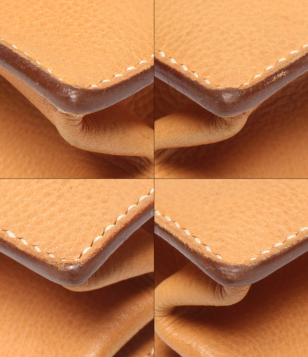HERMES ビジネスバッグ ブリーフケース  ▢H刻印 ゴールド金具 サック ア デペッシュ メンズ エルメス
