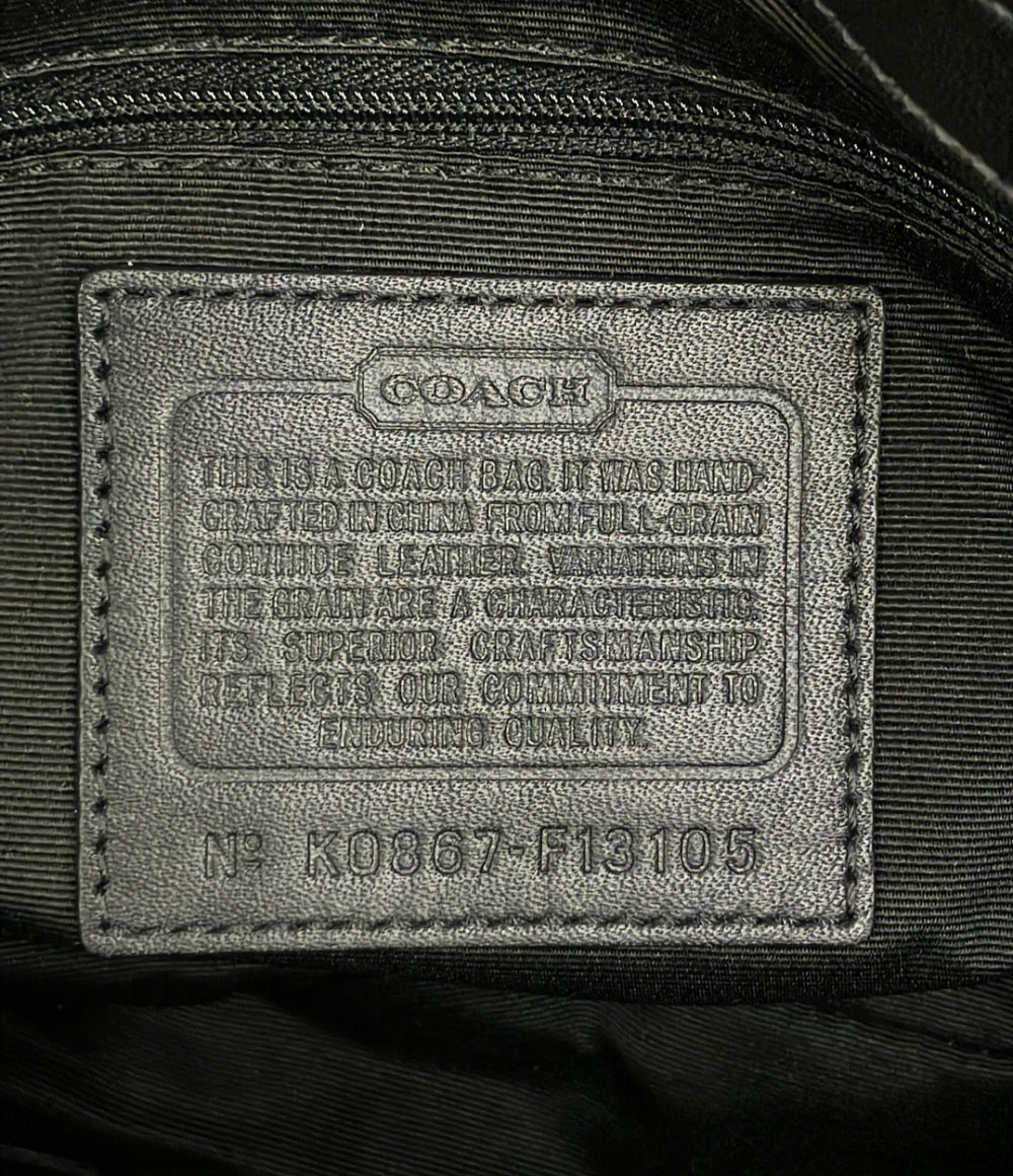 美品 COACH ショルダーバッグ 肩掛け F13105 レディース コーチ