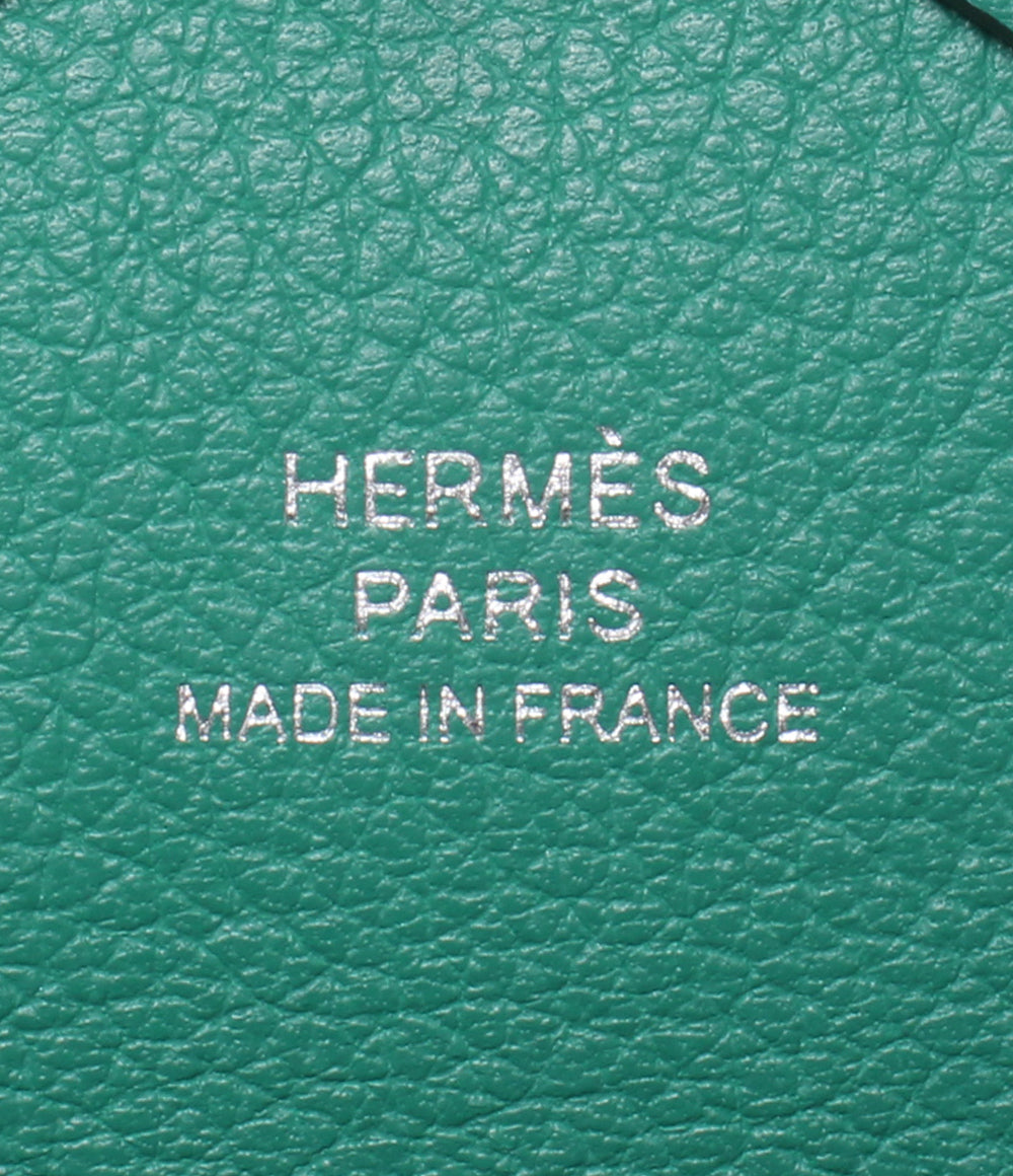 HERMES コインケース カードケース シルバー金具 W刻印 カルヴィ デュオ レディース メンズ エルメス