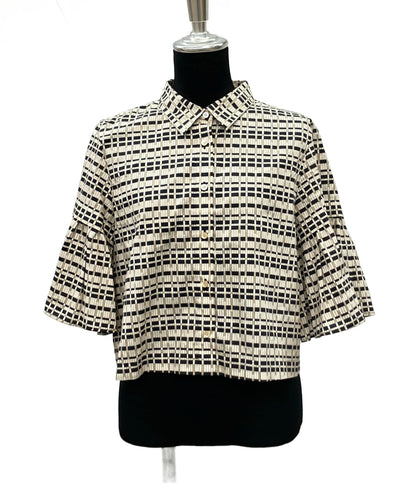 美品 ANAYI フレアスリーブブラウス レディース SIZE 38 (M) アナイ