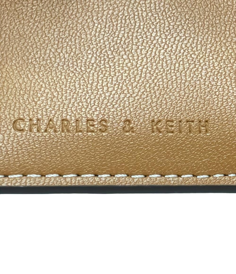 美品 チャールズ＆キース 三つ折り財布 レディース CHARLES＆KEITH