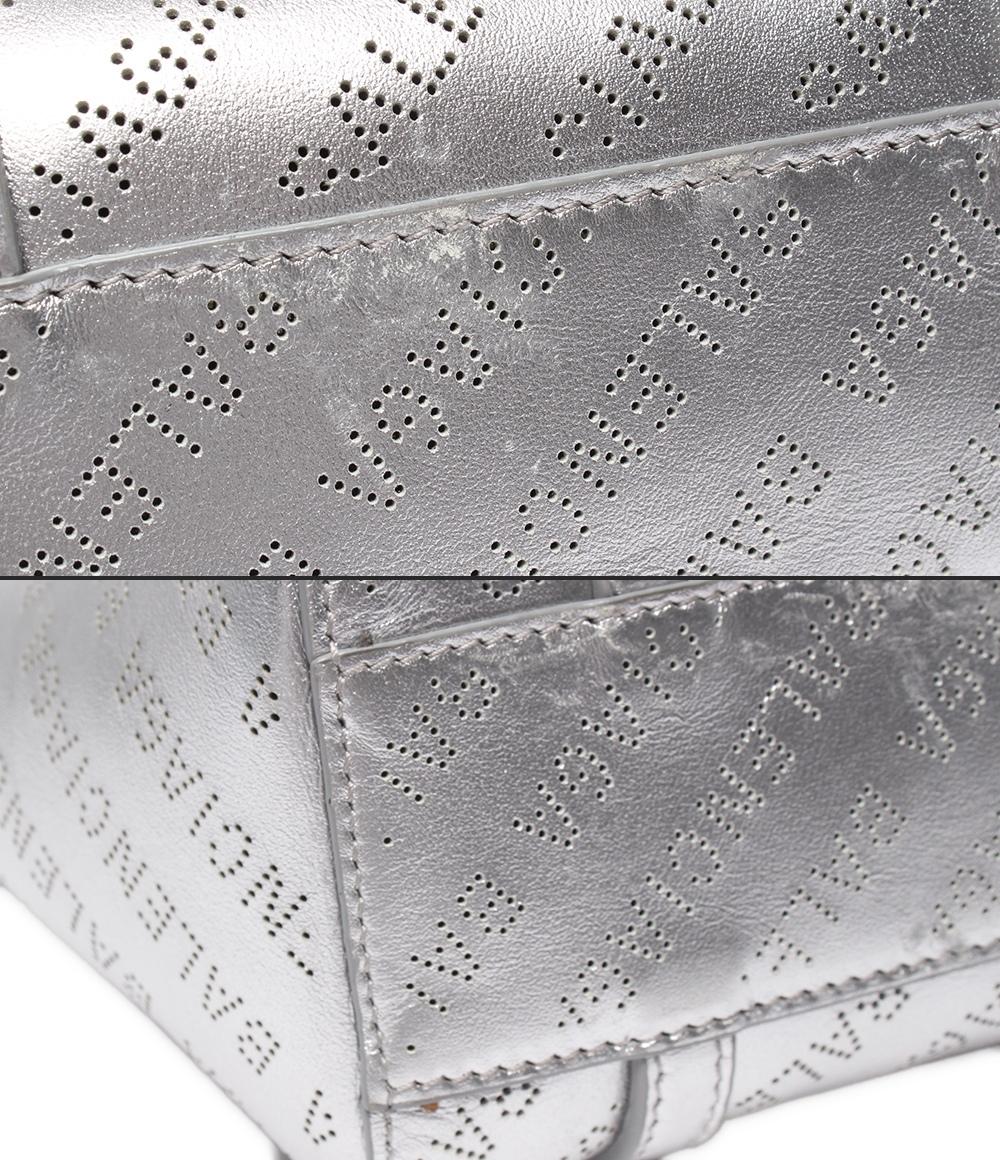 BALENCIAGA 2WAYハンドバッグ ショルダーバッグ 斜め掛け エブリデイトート パンチング 551815 8117 バレンシアガ