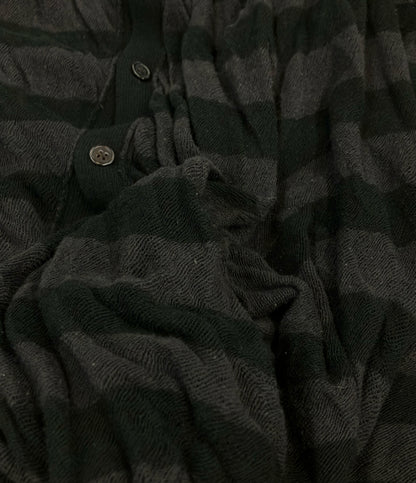Yohji Yamamoto POUR HOMME 長袖カーディガン ボーダー HG-K85-085 メンズ SIZE 3 (L) ヨウジヤマモトプールオム