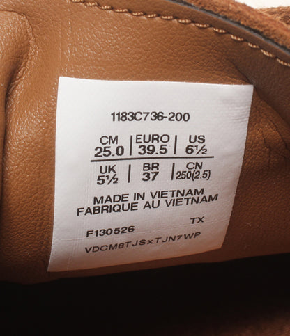 美品 ONITSUKA TIGER ローカットスニーカー トレイリーナ ブラウン 1183C736-200 レディース SIZE 25.0 オニツカタイガー