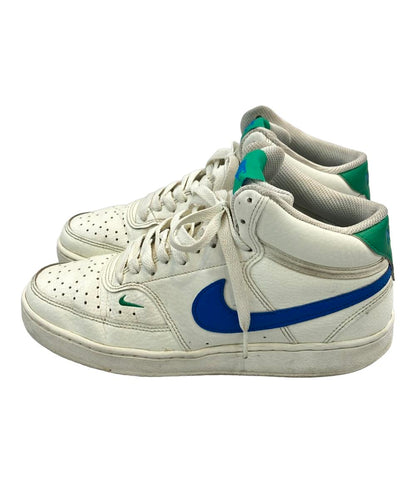 NIKE ミドルカットスニーカー COURT VISION MID CD5436-105 レディース SIZE 24.5 (L) ナイキ