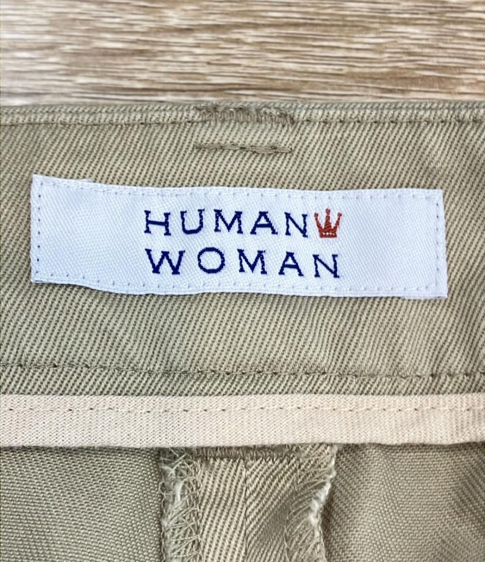 ヒューマンウーマン コットンパンツ レディース SIZE L (L) HUMAN WOMAN
