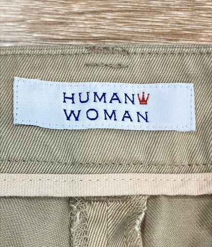 ヒューマンウーマン コットンパンツ レディース SIZE L (L) HUMAN WOMAN