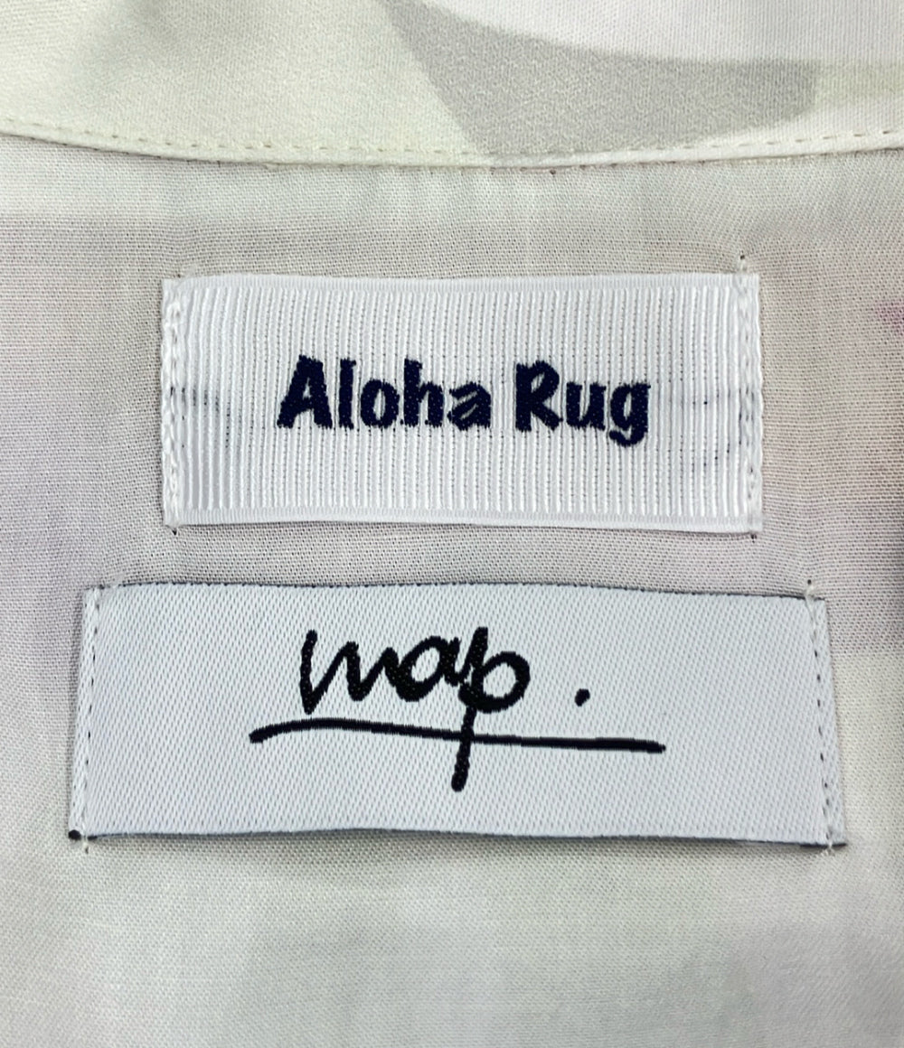美品 Aloha Rug map. アロハシャツTOKONATSU PEACH メンズ SIZE 0 (M) アロハラグ