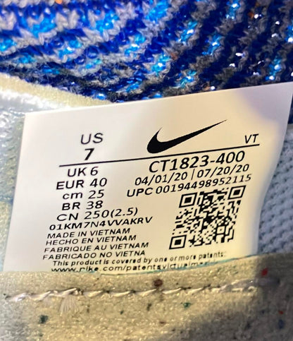 美品 ナイキ ローカットスニーカー VAPORMAX 2020 FLYKNIT CT1823-400 メンズ SIZE 25.0 (S) NIKE