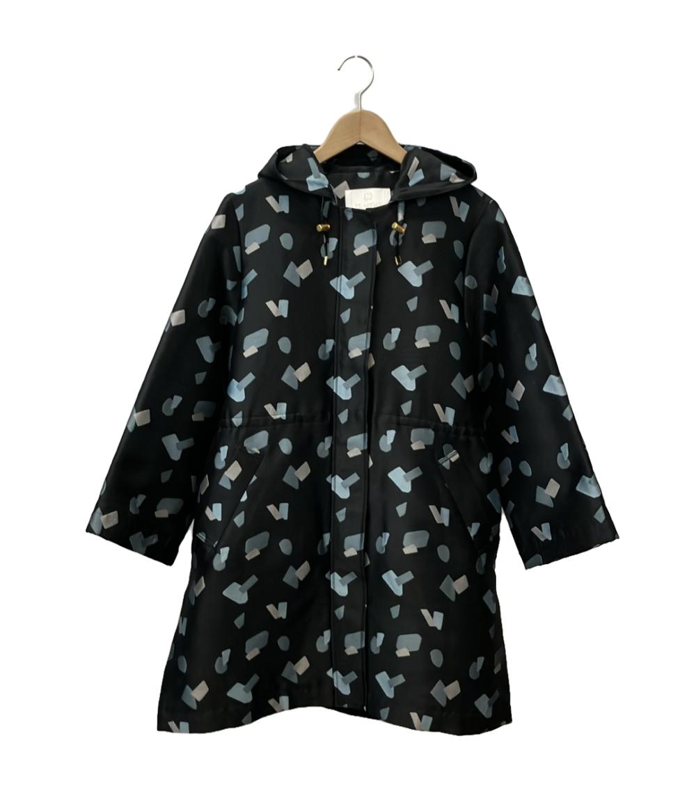 EL MIDAS ロングコート フード付き レディース SIZE 42 (L) エルミダ