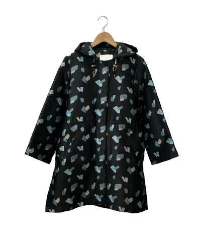 EL MIDAS ロングコート フード付き レディース SIZE 42 (L) エルミダ