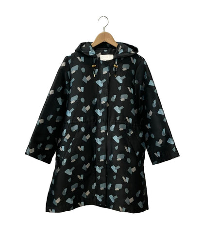 EL MIDAS ロングコート フード付き レディース SIZE 42 (L) エルミダ