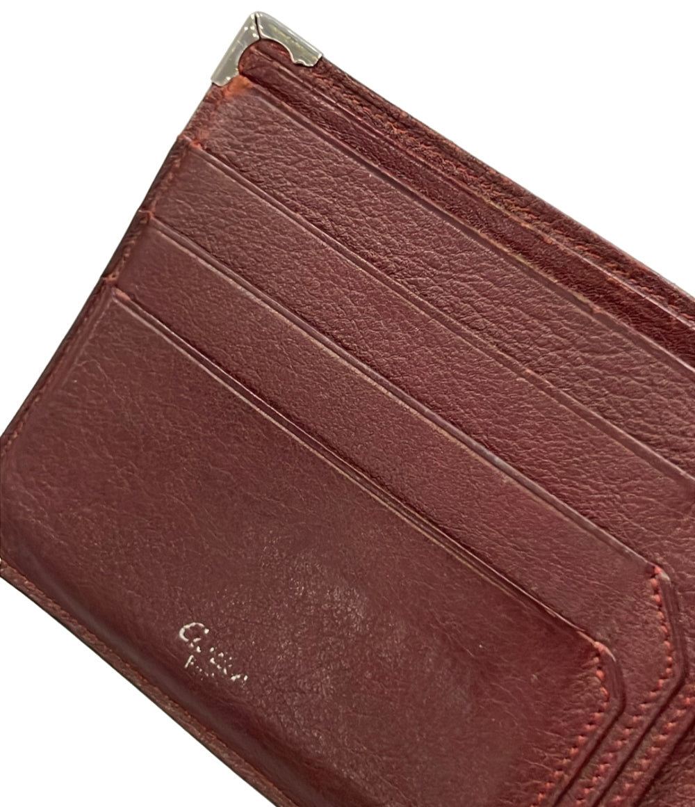 Cartier 二つ折り財布 マスト ドゥ カルティエ メンズ カルティエ