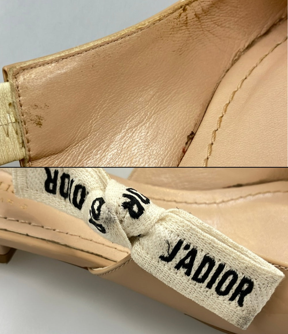 Christian Dior スリングバックパンプス J Adior レディース SIZE 35 1/2 クリスチャンディオール