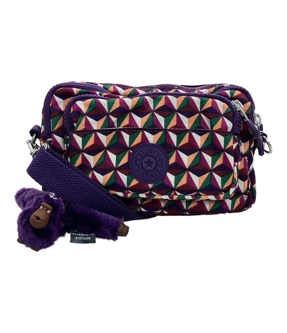 美品 キプリング ショルダーバッグ ウエストバッグ 2WAY 斜め掛け レディース Kipling