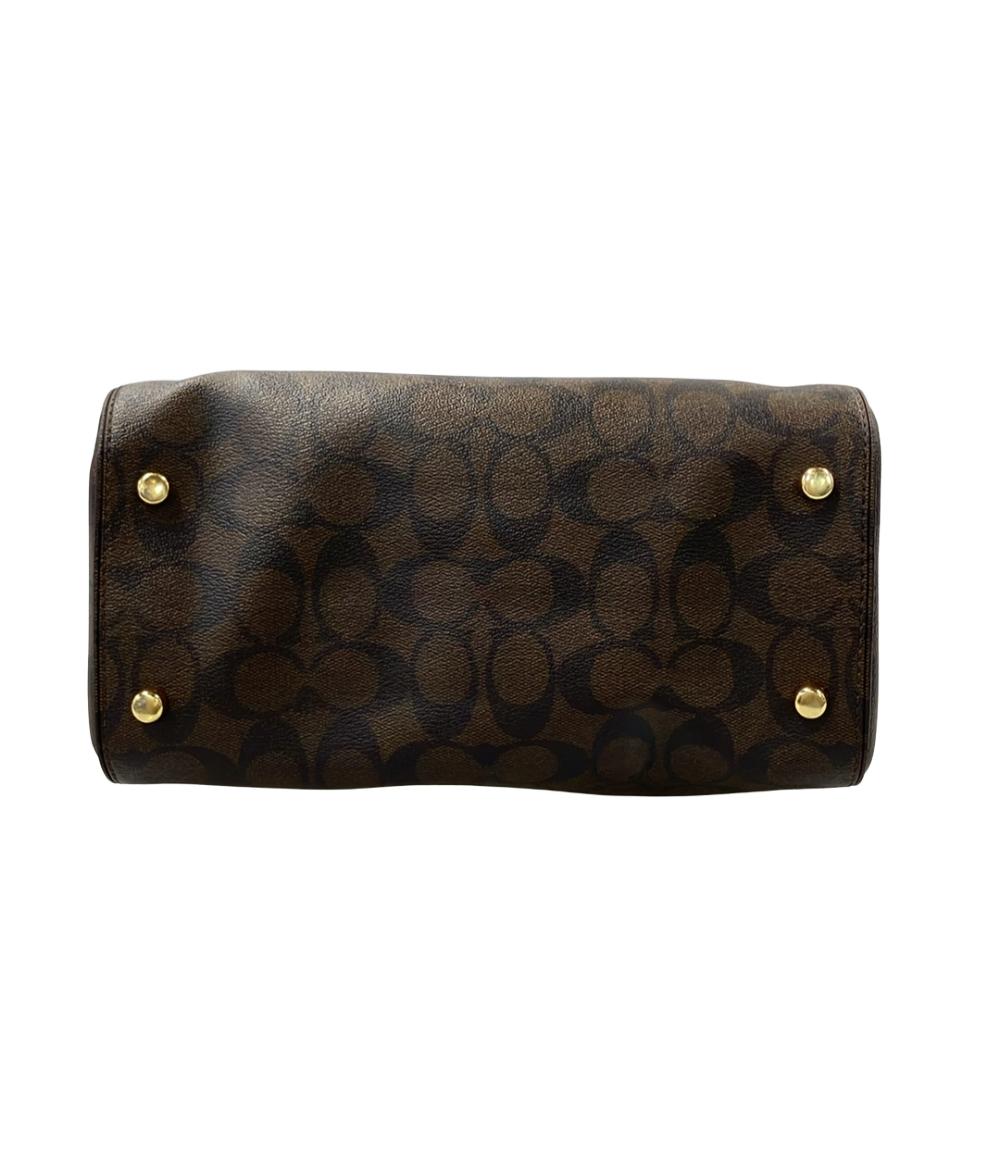 COACH 2WAY ハンドバッグ ショルダーバッグ 斜め掛け シグネチャー