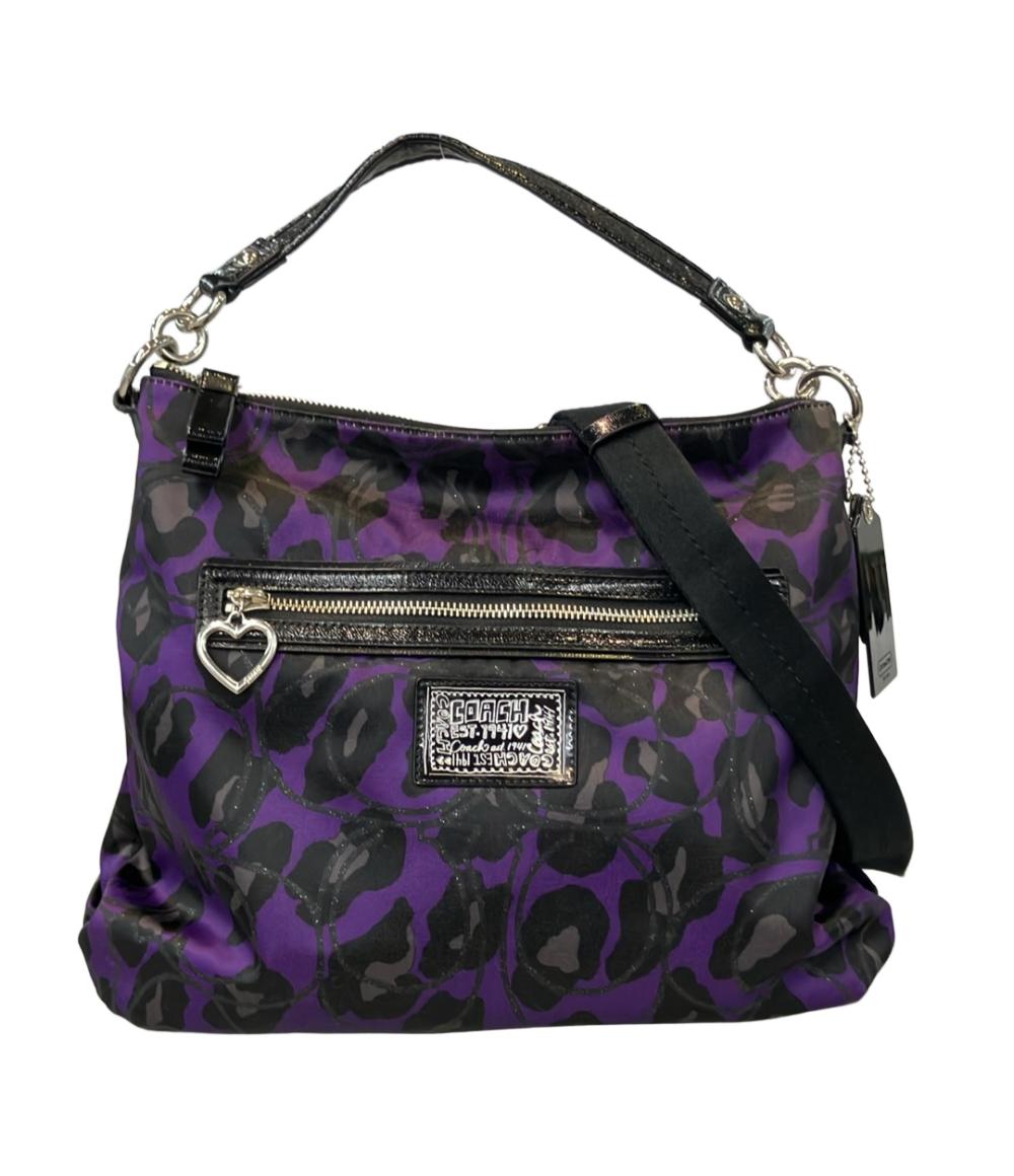 COACH ショルダーバッグ 肩掛け 斜め掛け ヒョウ柄 レオパード柄 20060