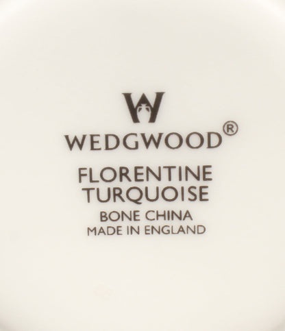 ウェッジウッド  カップ＆ソーサー 6客セット  フロレンティーン ターコイズ       WEDGWOOD