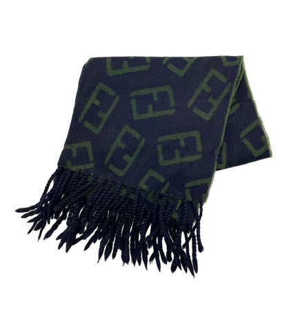 FENDI マフラー ウール100% ズッカ柄 z773823 ユニセックス フェンディ