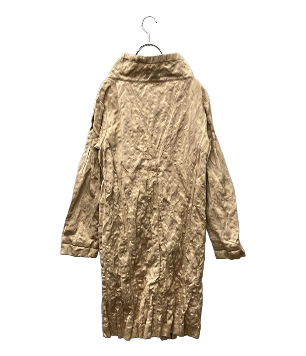 PRADA ジャケット センターリボン 布製タイ  タンカラー  2009年春夏 P6477  XJ9 レディース SIZE 36 (XS) プラダ