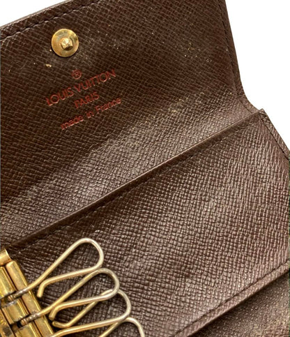 LOUIS VUITTON 4連キーケース ミュルティクレ 4 ダミエ エベヌ N62631 レディース メンズ ルイ・ヴィトン