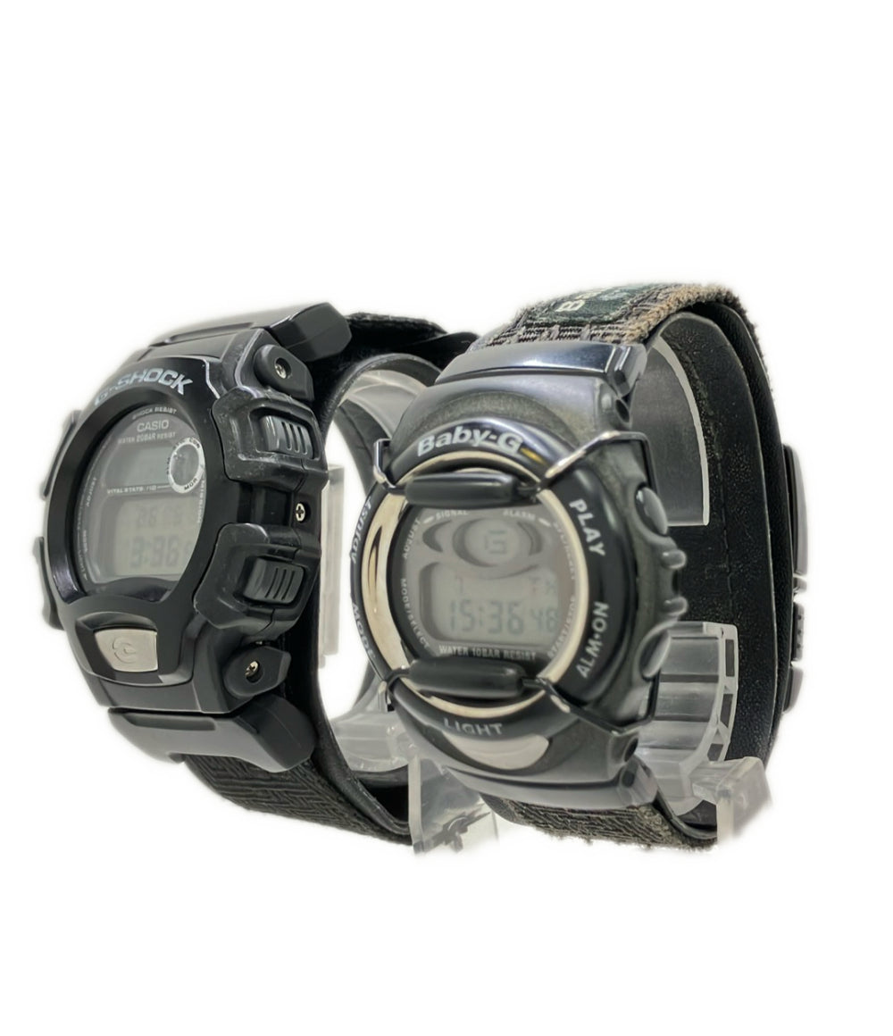 CASIO 腕時計 ペアウォッチ G-SHOCK BABY-G クオーツ LOV98B-1 メンズ レディース カシオ