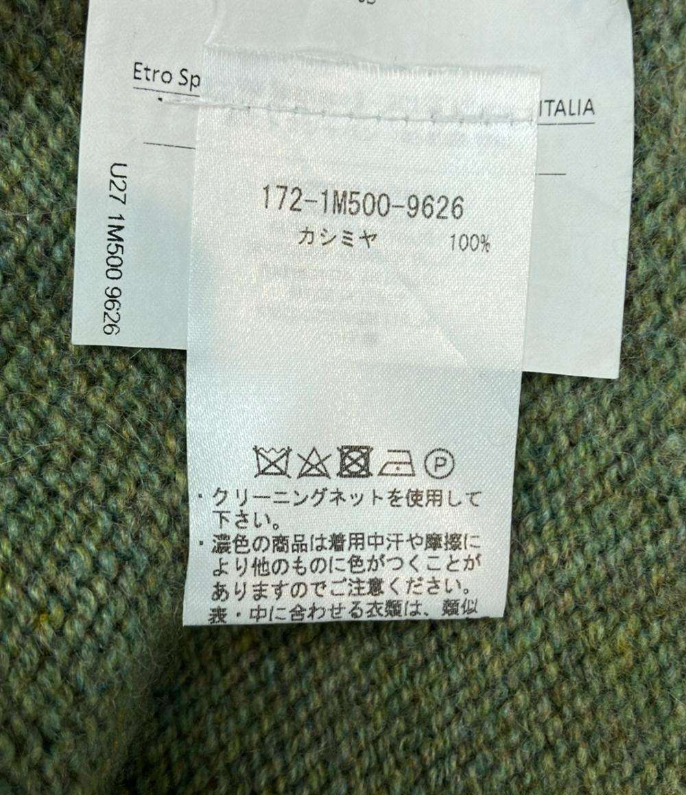 ETRO 長袖ニット カシミア100% 172-1M500-9626 メンズ SIZE M エトロ