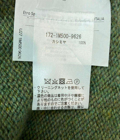 ETRO 長袖ニット カシミア100% 172-1M500-9626 メンズ SIZE M エトロ