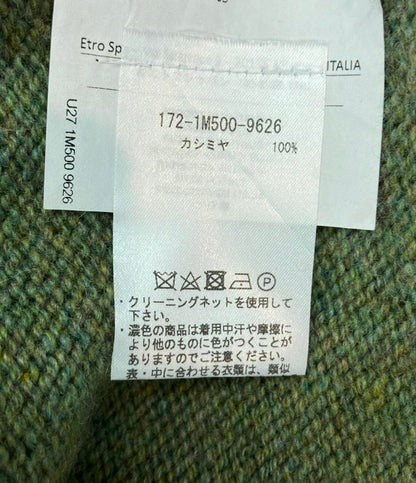ETRO 長袖ニット カシミア100% 172-1M500-9626 メンズ SIZE M エトロ