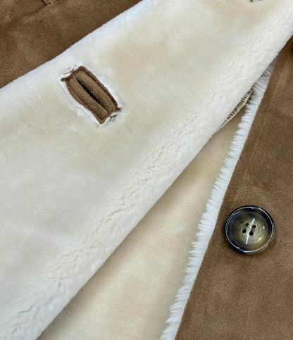 美品 レイビームス エコムートンコート レディース SIZE 1 (S) Ray Beams