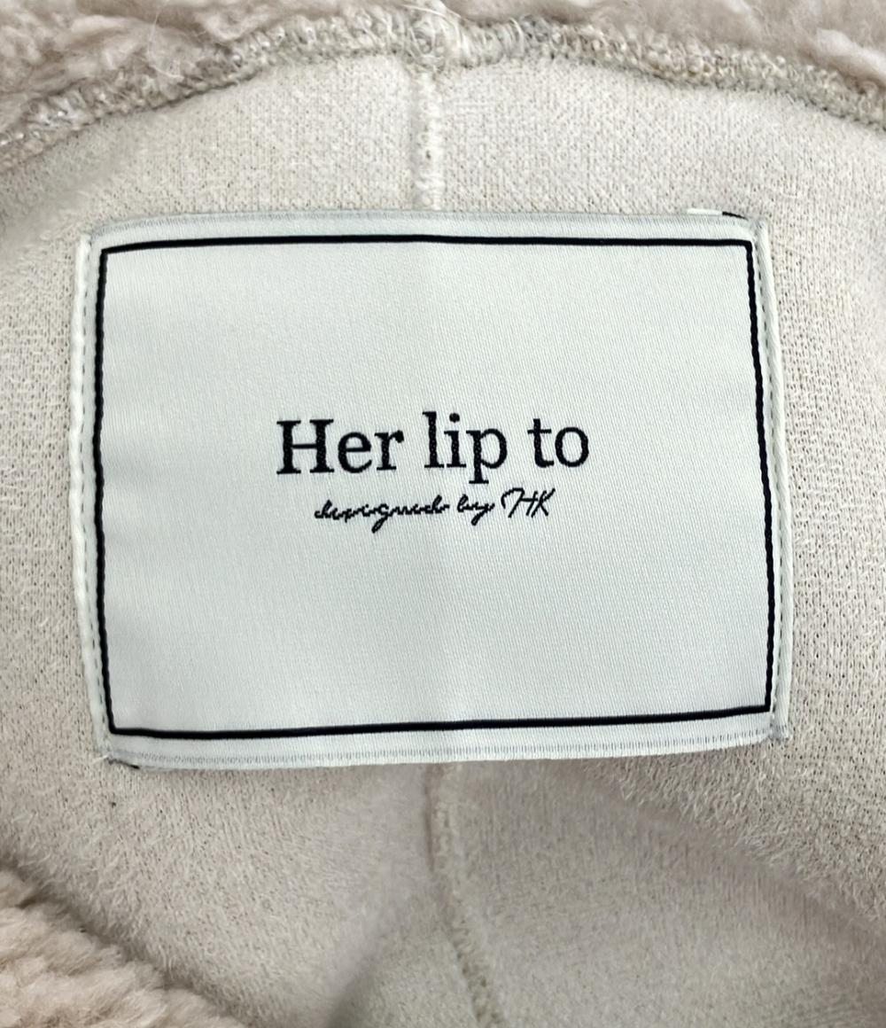 Her lip to ボアコート レディース SIZE M ハーリップトゥ