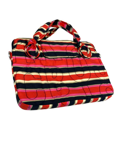 MARC BY MARC JACOBS 2way ハンドバッグ ショルダーバッグ 斜め掛け ボーダー柄 レディース マークバイマークジェイコブス