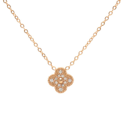 美品 milcy ネックレス クローバーモチーフ レディース ミルシー