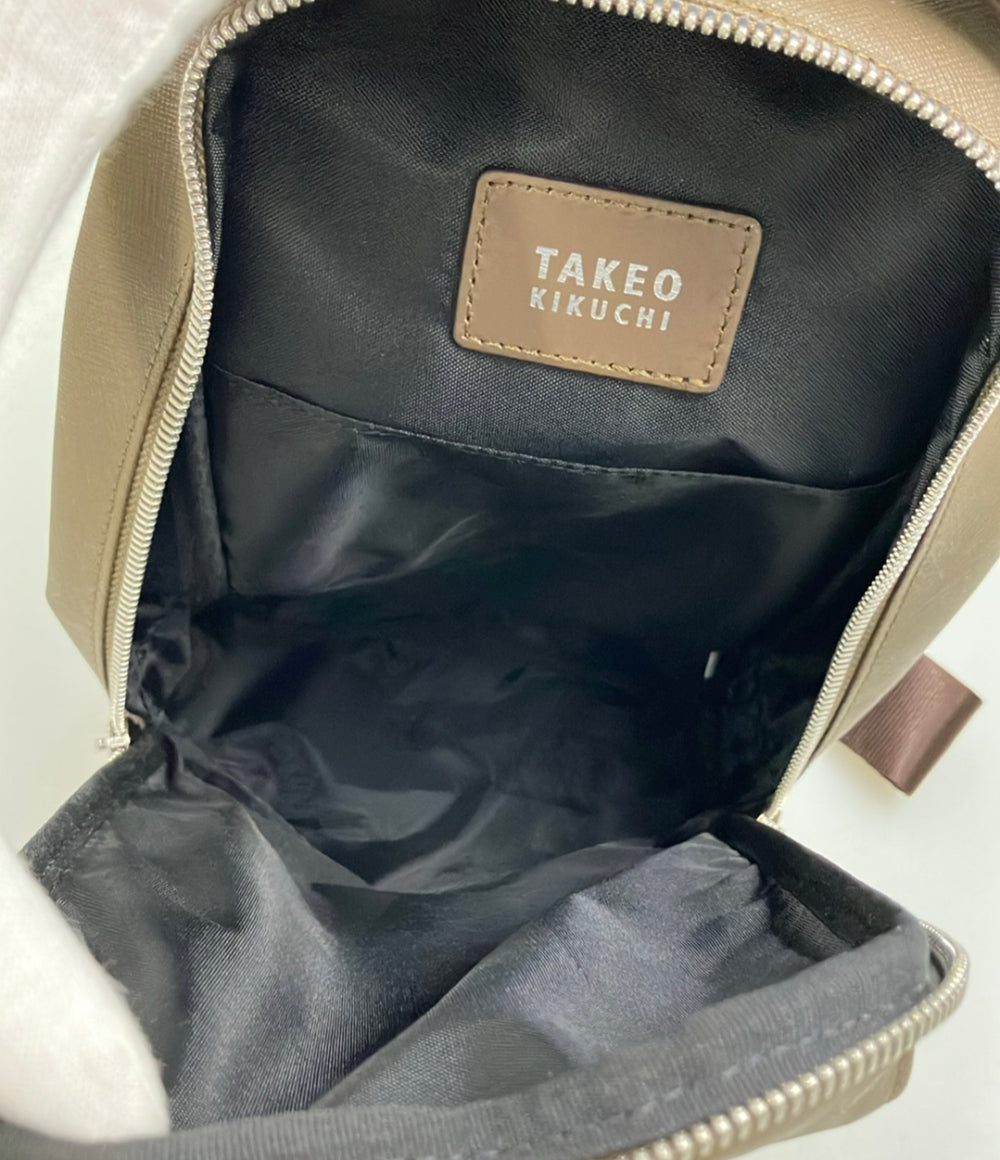 美品 TAKEO KIKUCHI ボディバッグ メンズ タケオキクチ