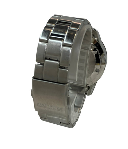 SEIKO 腕時計 クオーツ ブラック 6T63-00D0 メンズ セイコー