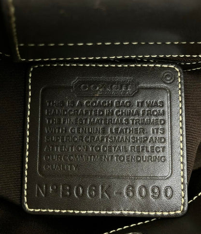 COACH トートバッグ ショルダーバッグ 肩掛け シグネチャー 6090 レディース コーチ