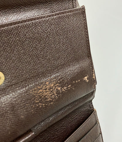 LOUIS VUITTON 三つ折り財布 ポルトトレゾール インターナショナル ダミエ N61215 レディース ルイ・ヴィトン